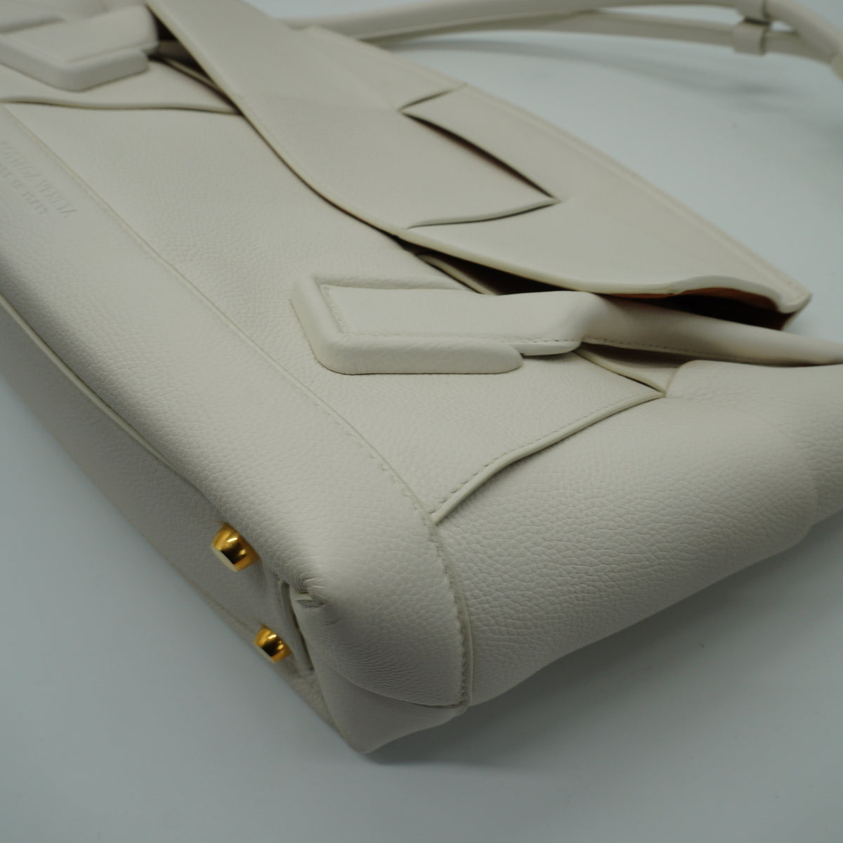Bottega Veneta Arco Tote Large White Bag