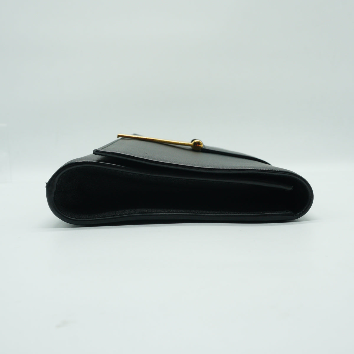 YSL	Classic Y Ligne Clutch Black GHW