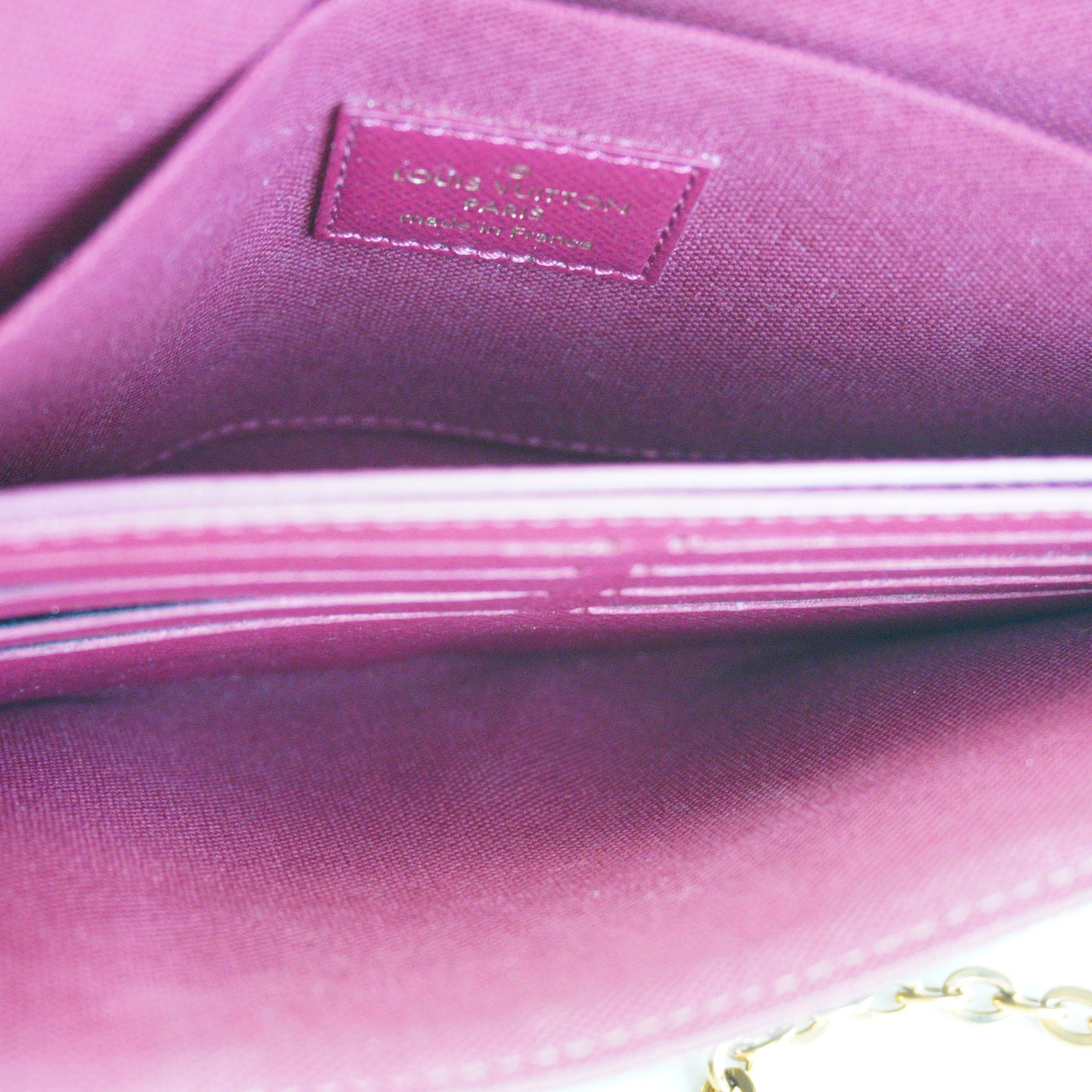 Louis Vuitton	Felicie Pochette GHW Small