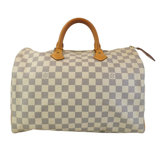 Louis Vuitton Speedy 35 Damier Azur