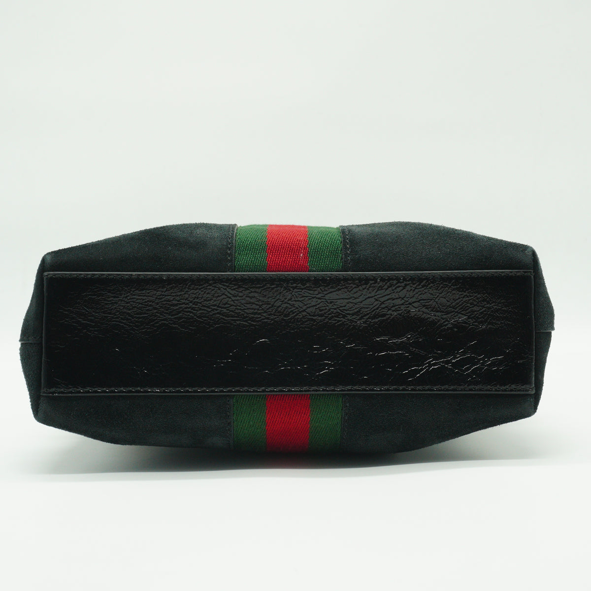 Gucci	Ophidia Small Suede Dome Shoulder Bag Black GHW