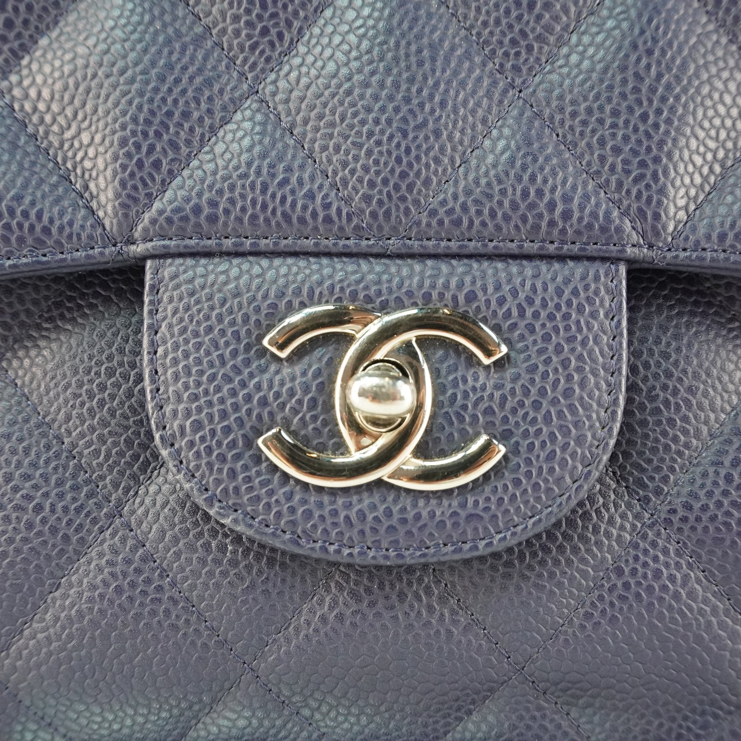 Chanel Jumbo Flap Blue