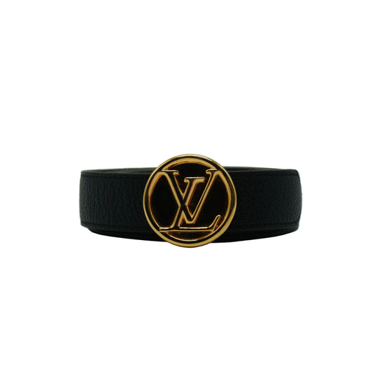 Louis Vuitton Circle Reversilbe Belt Size 85 GHW