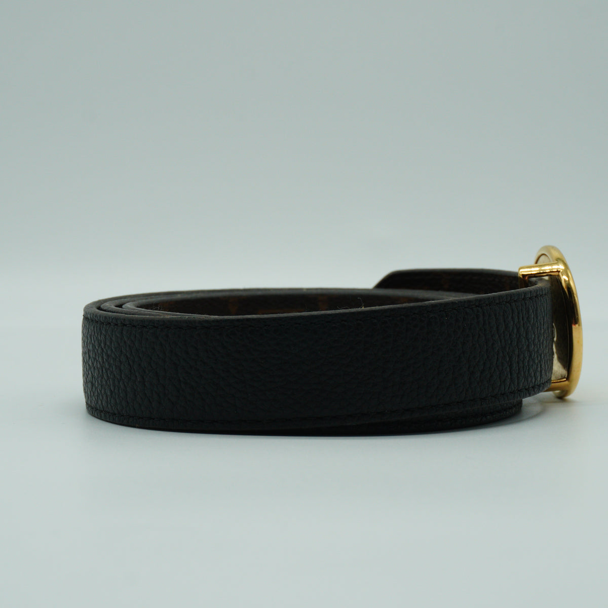 Louis Vuitton Circle Reversilbe Belt Size 85 GHW