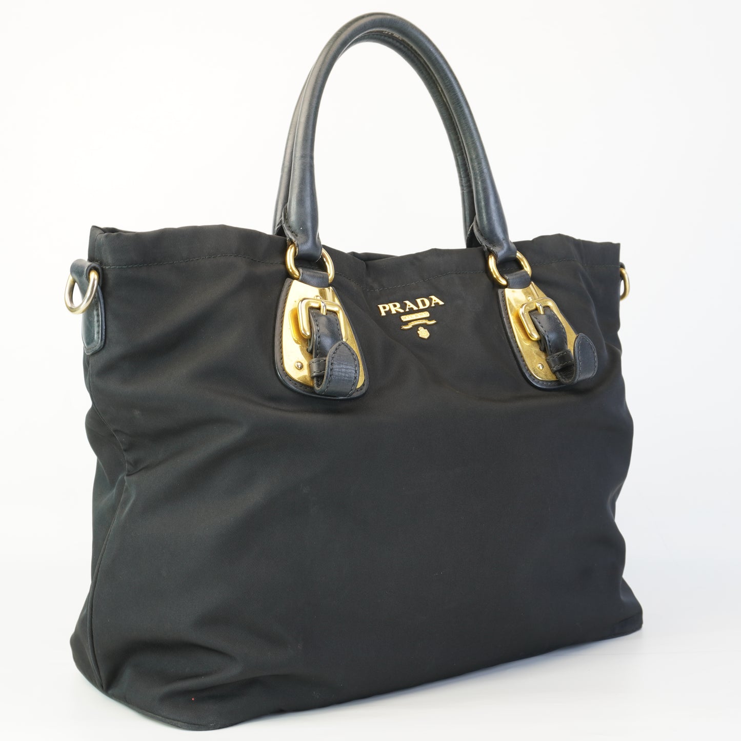 Prada  Tessuto Nylon Tote Black