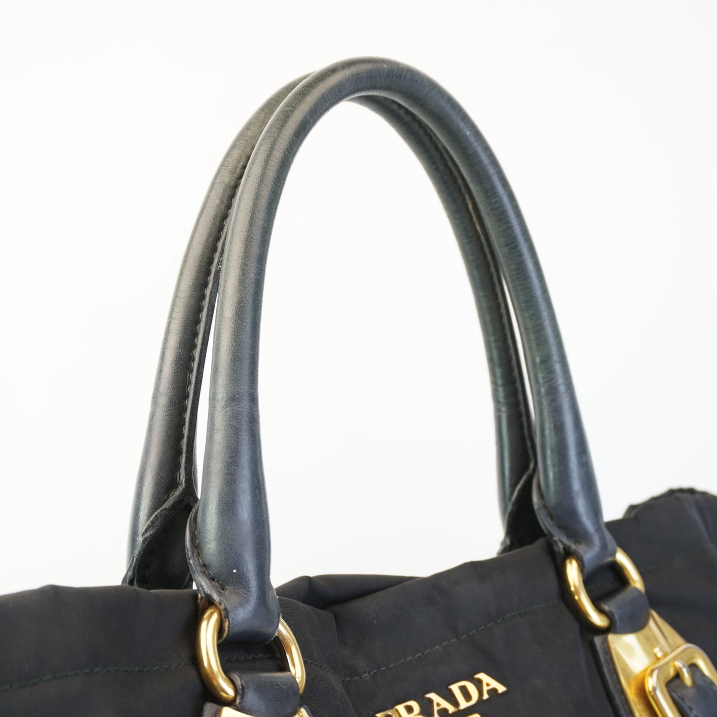 Prada  Tessuto Nylon Tote Black
