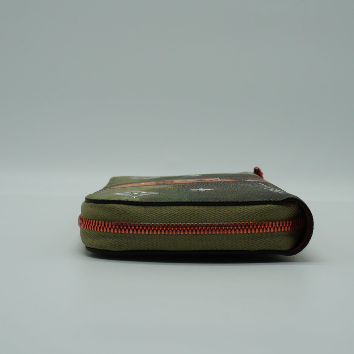 Louis Vuitton Davinci Zippy Wallet Rosegold Coppertone Hardware