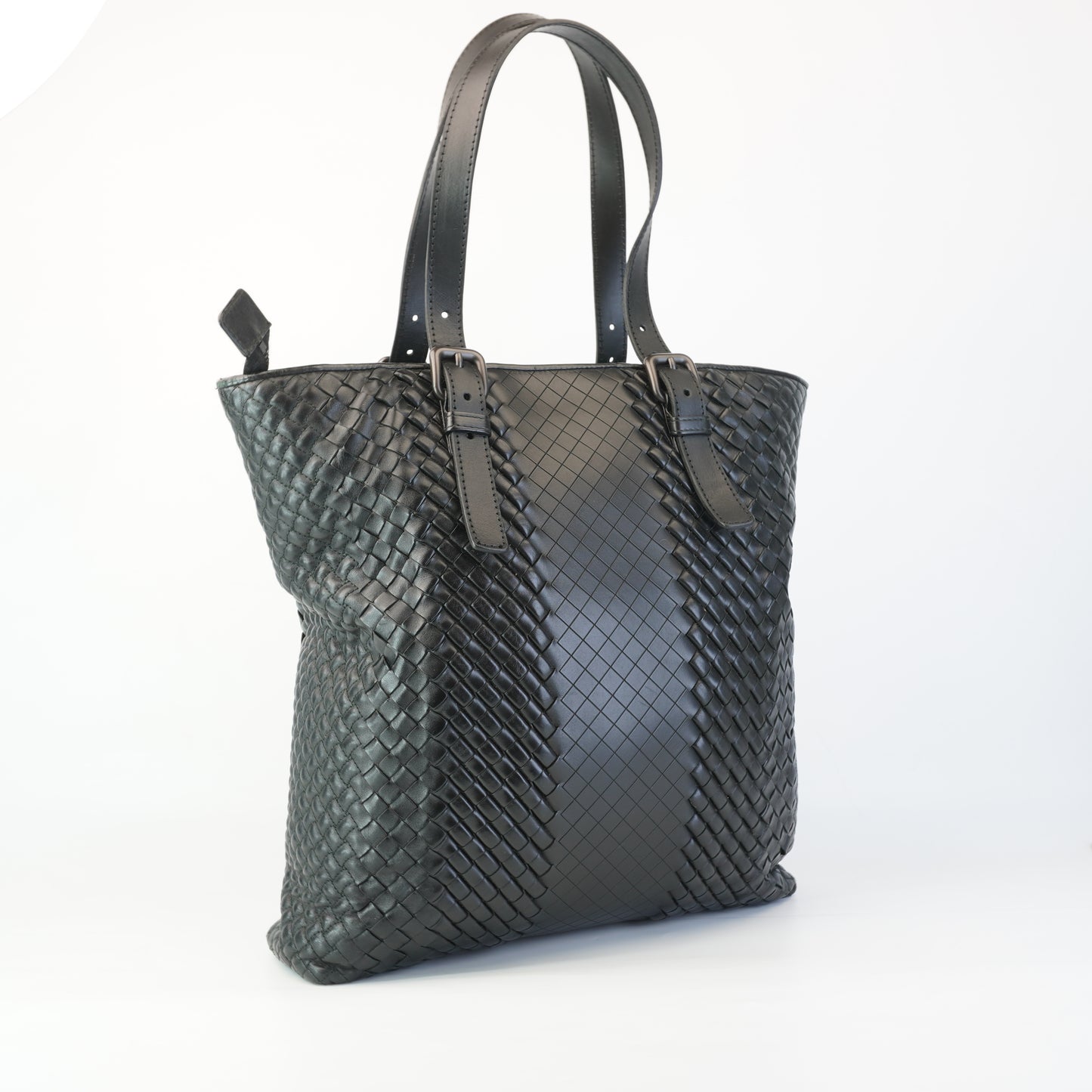 Bottega Veneta	Intrecciato Tote Bag Black