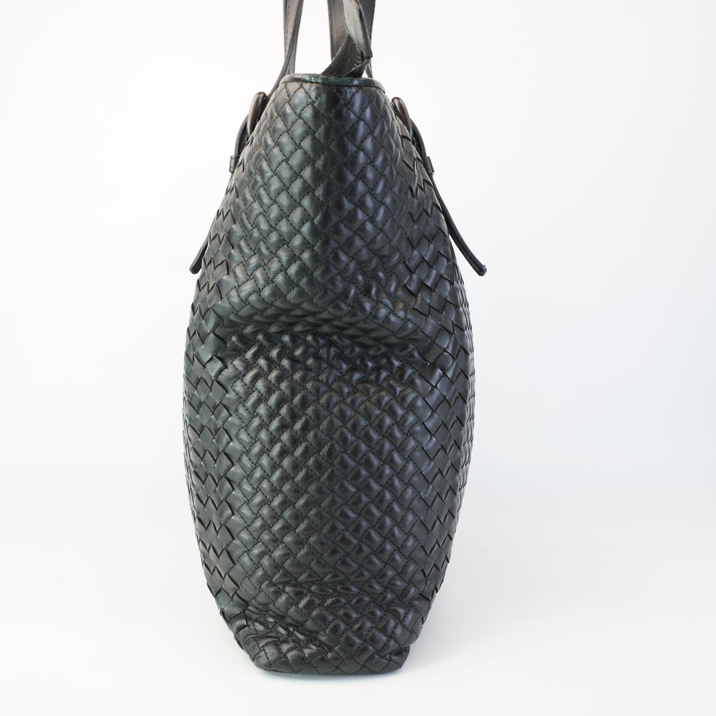 Bottega Veneta	Intrecciato Tote Bag Black