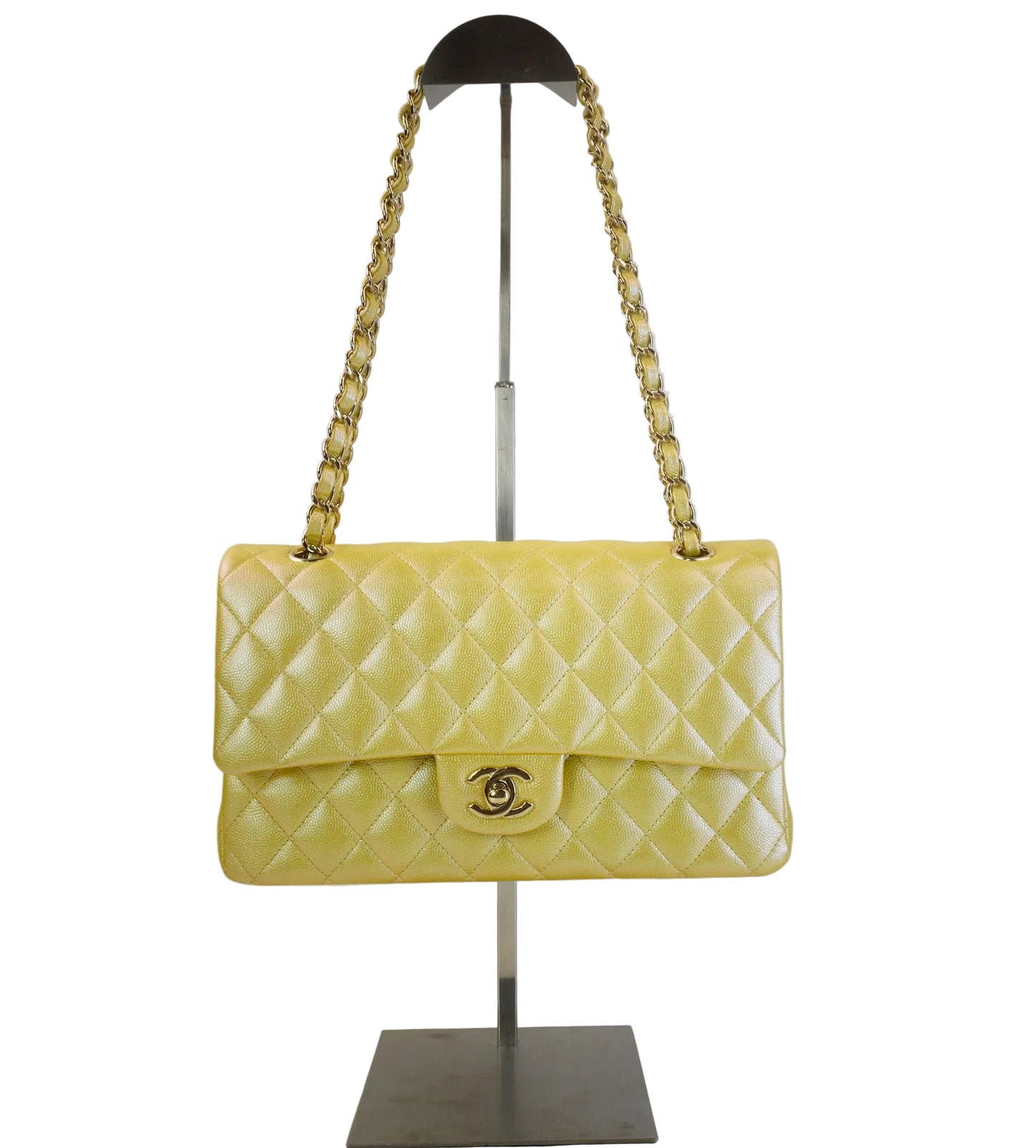 Chanel Classic Double Flap Caviar Leather GHW Medium
