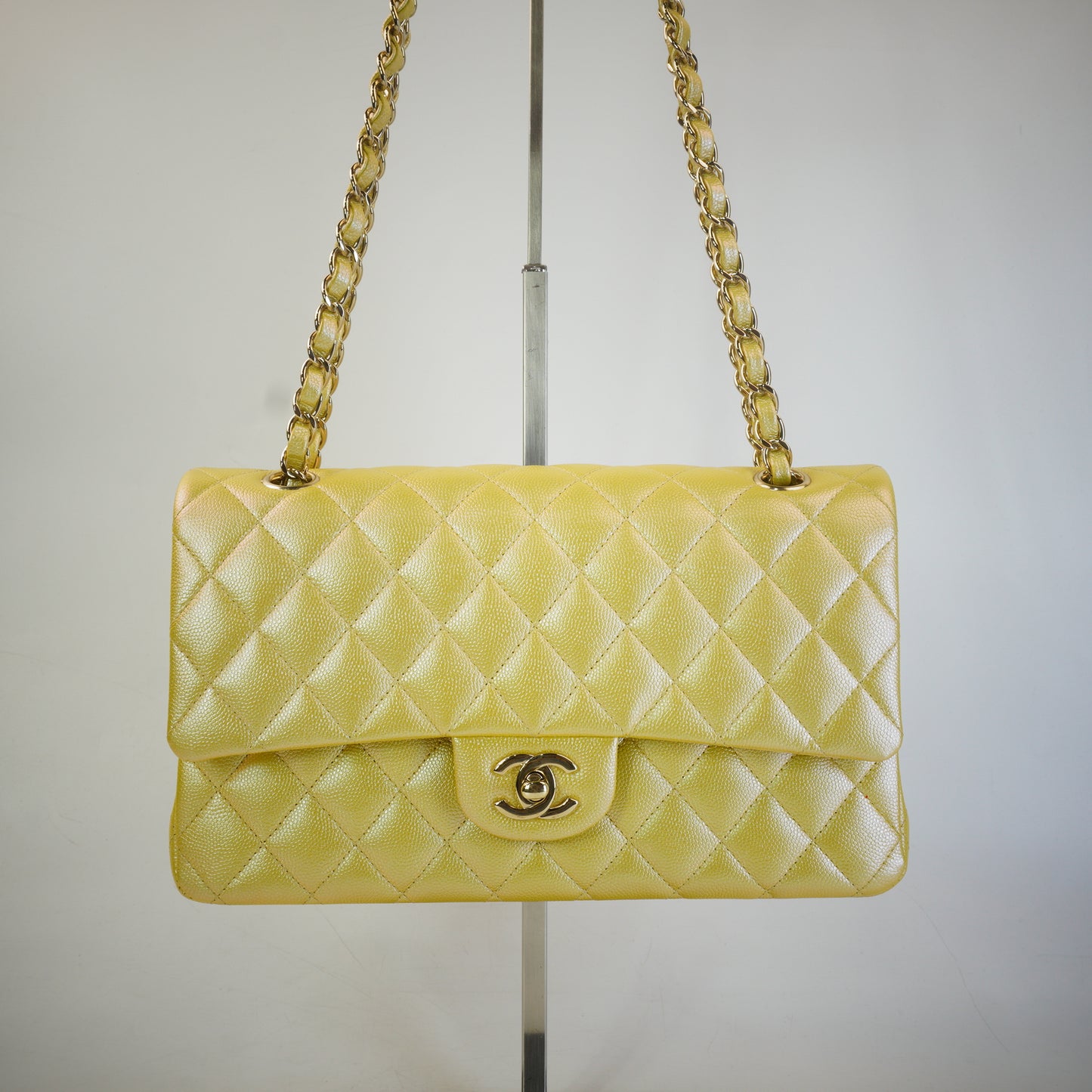 Chanel Classic Double Flap Caviar Leather GHW Medium