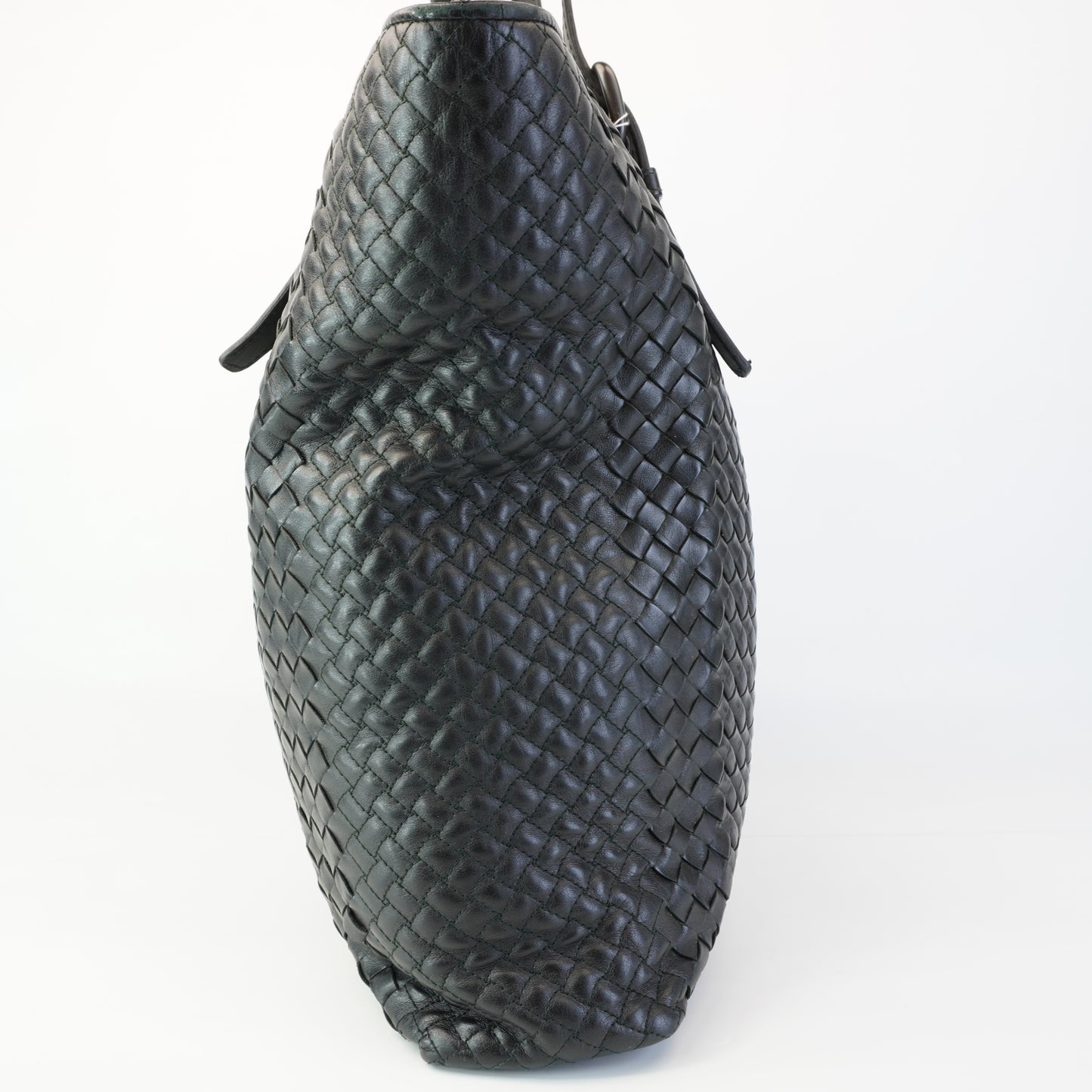 Bottega Veneta	Intrecciato Tote Bag Black