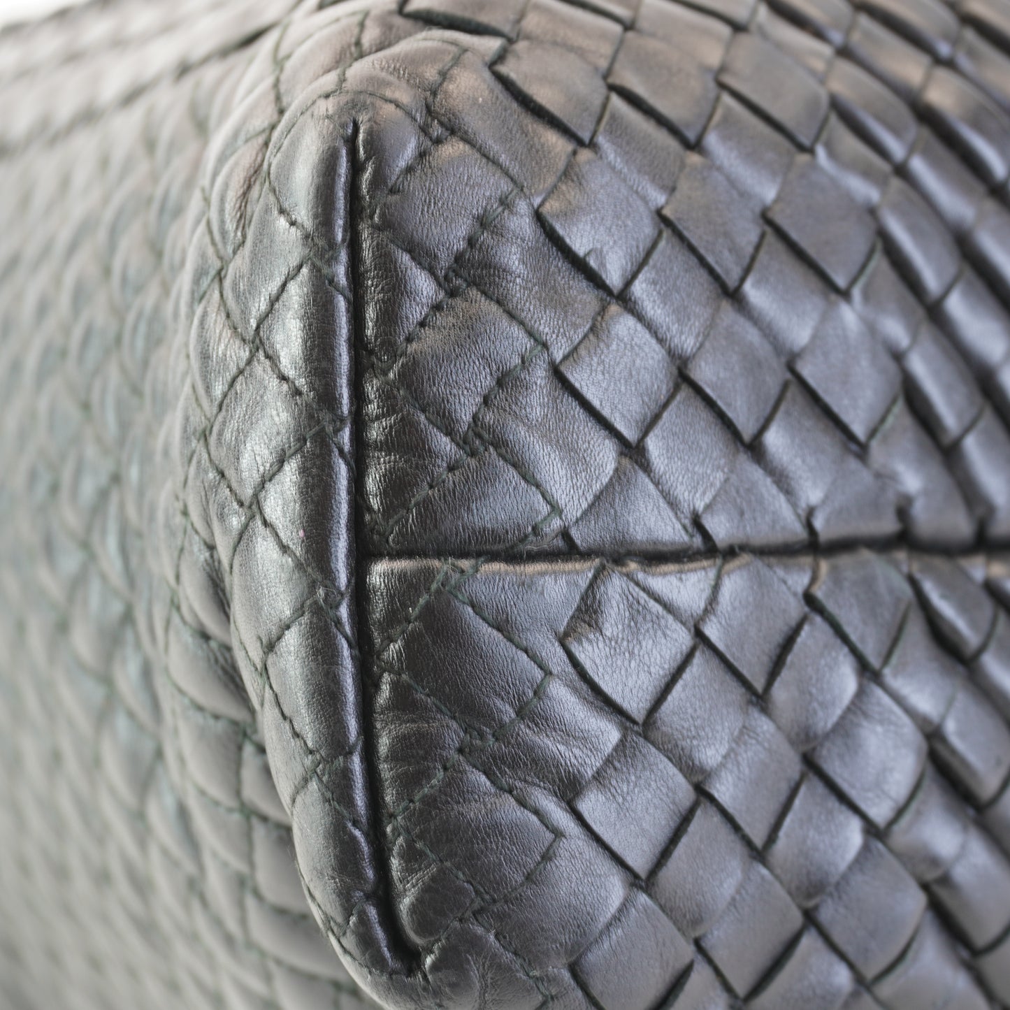 Bottega Veneta	Intrecciato Tote Bag Black