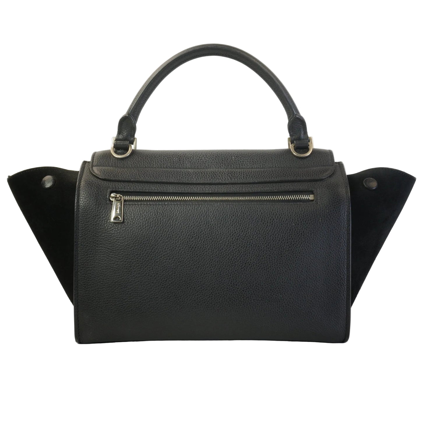 Celine Trapeze  Grained Calfskin SHW Medium