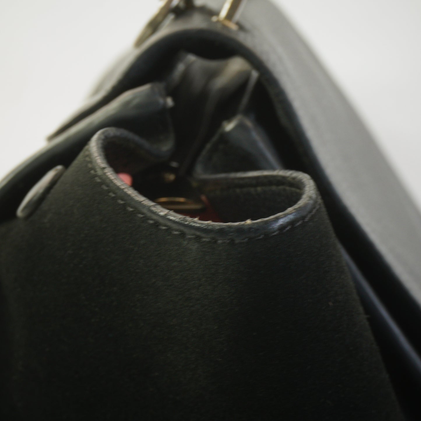 Celine Trapeze  Grained Calfskin SHW Medium
