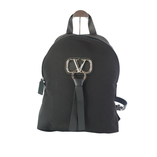 Valentino Go Logo Ribbon Nylon BackPack