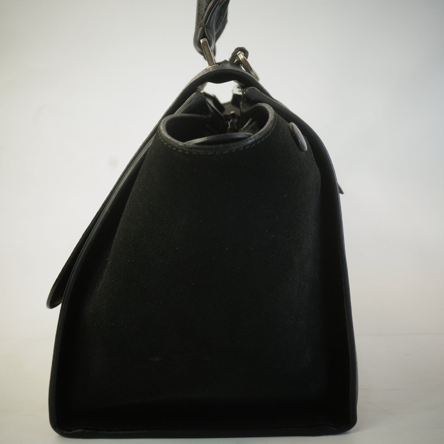 Celine Trapeze  Grained Calfskin SHW Medium