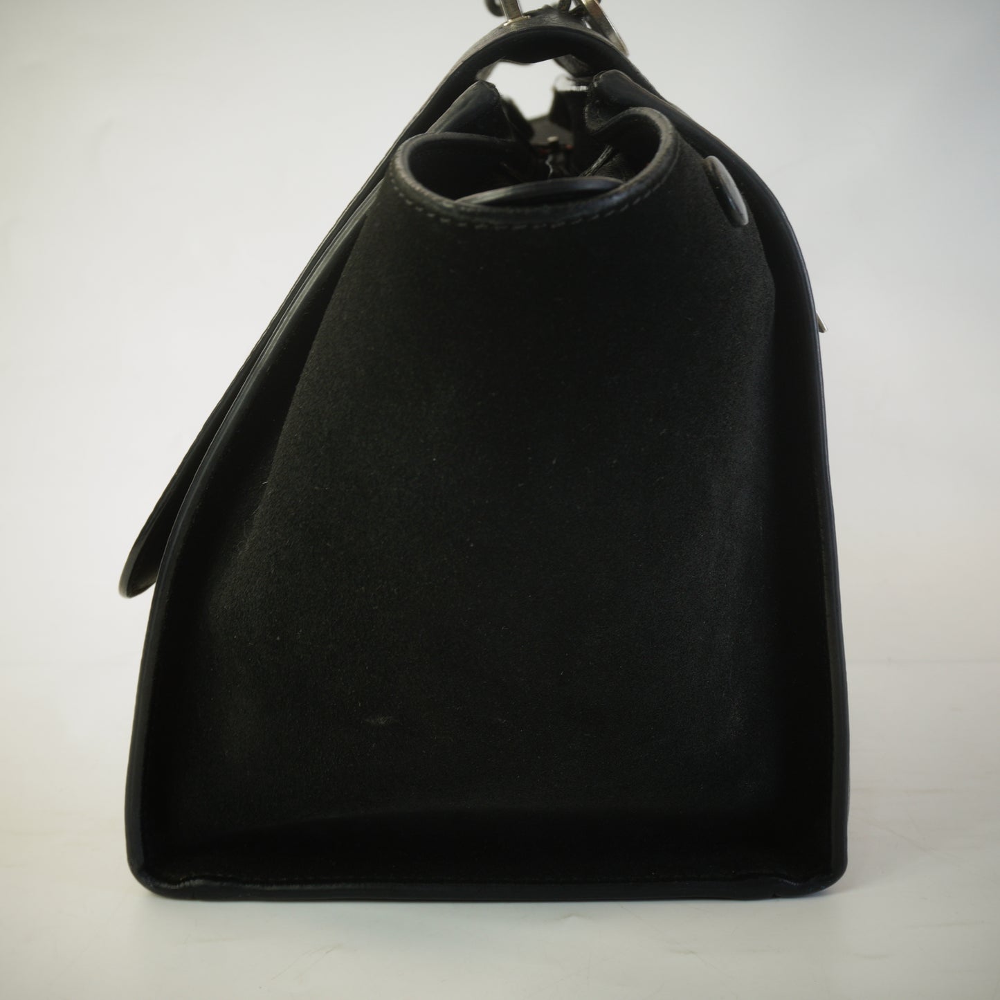 Celine Trapeze  Grained Calfskin SHW Medium