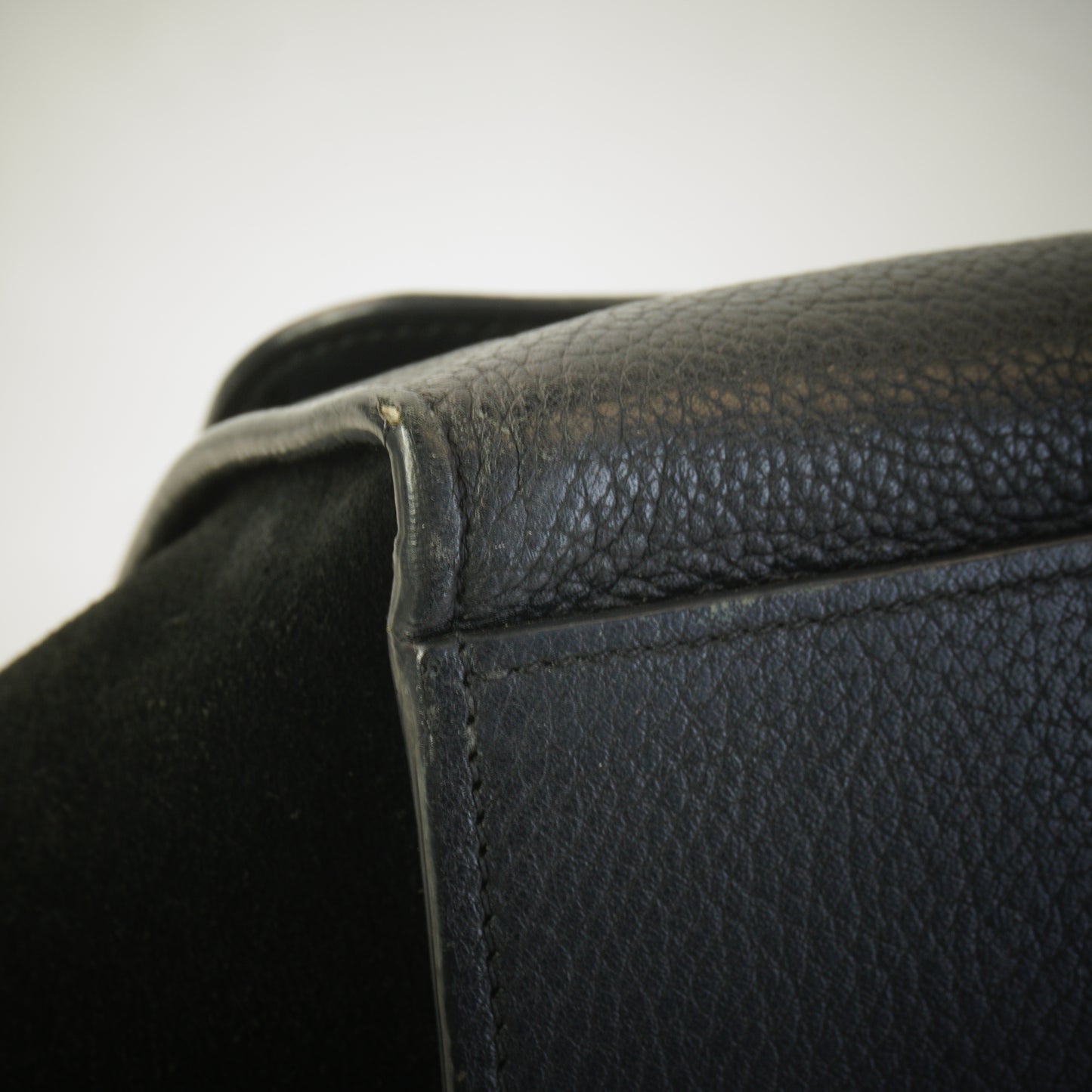 Celine Trapeze  Grained Calfskin SHW Medium