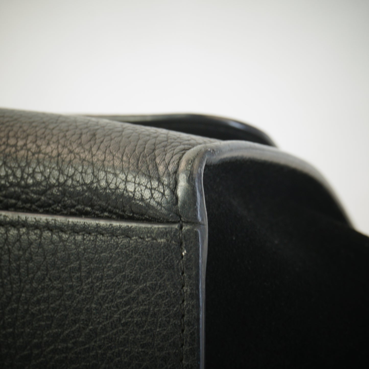 Celine Trapeze  Grained Calfskin SHW Medium