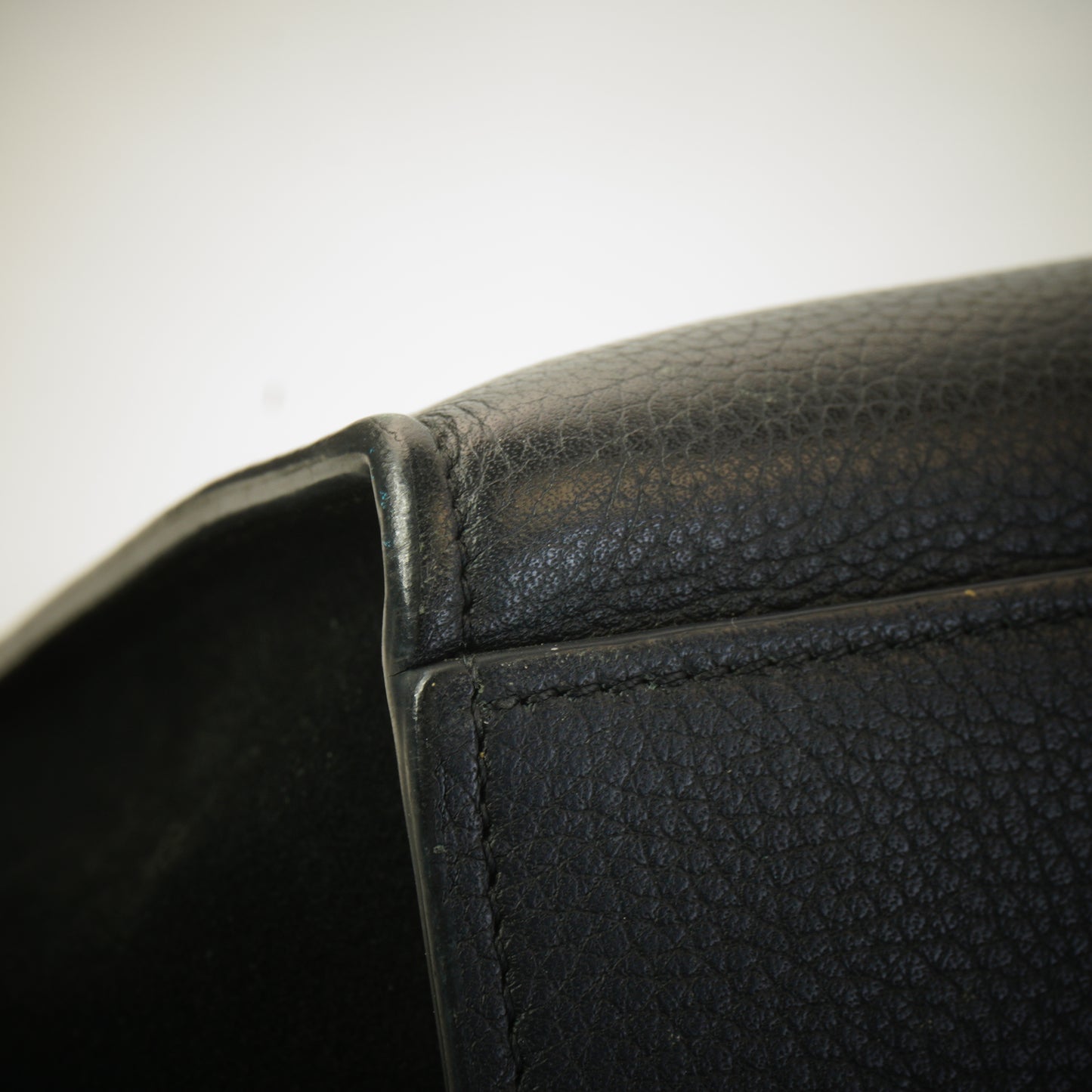 Celine Trapeze  Grained Calfskin SHW Medium
