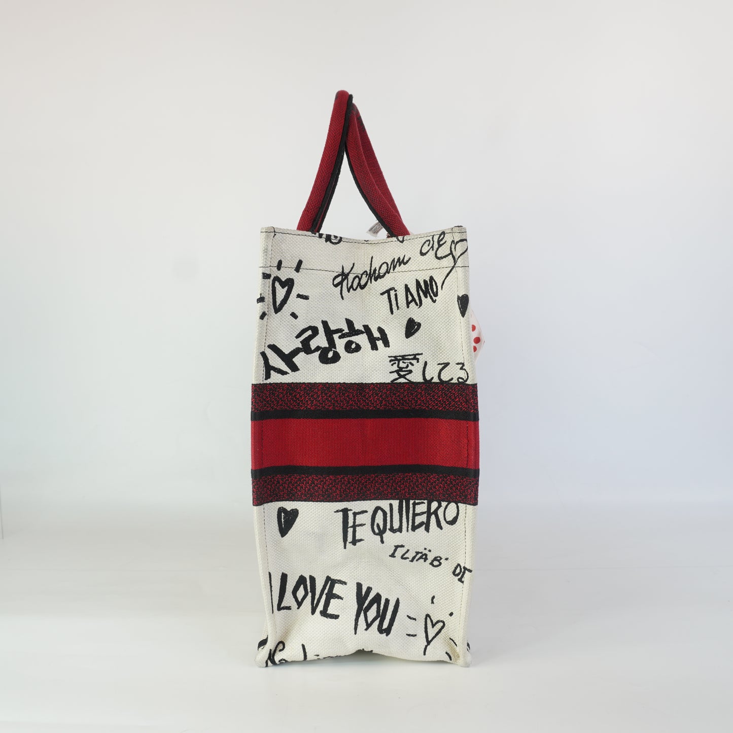 Dior	Dioramour Graffi Book Tote Large