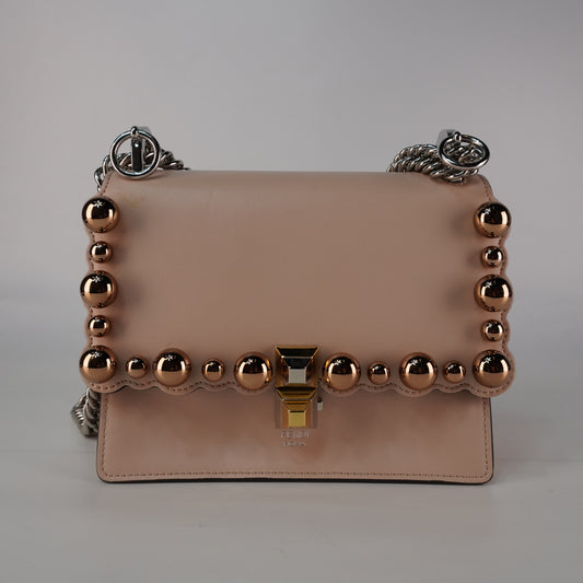 Fendi Kan I Shoulder Bag Small Pink