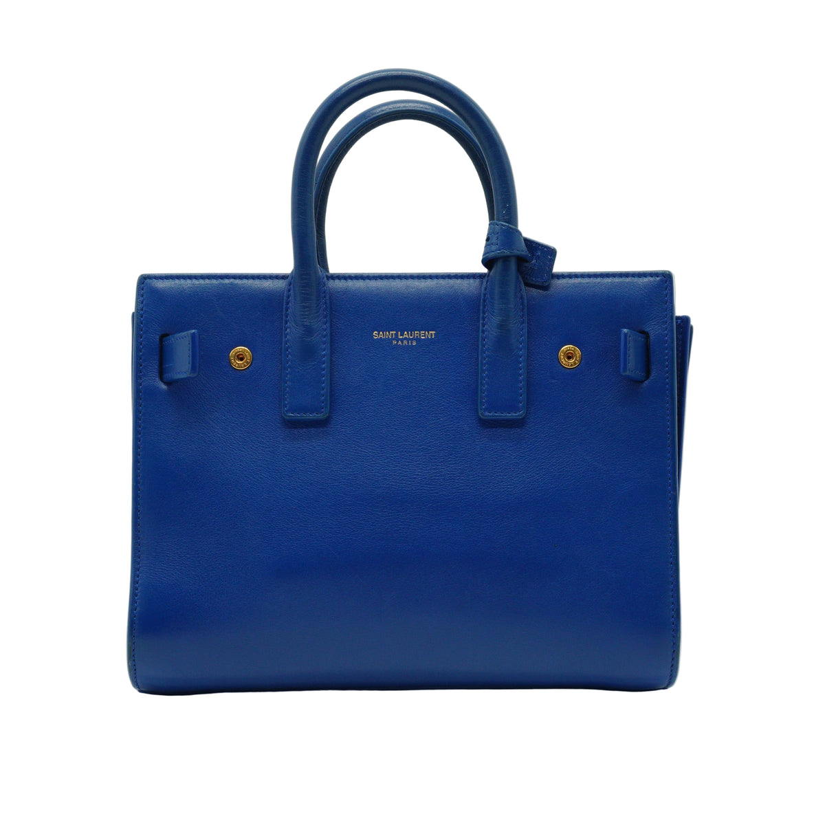 YSL Sac De Jour Blue Small GHW