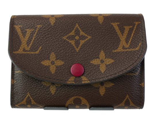 Louis Vuitton	Rosalie Compact Wallet Monogram