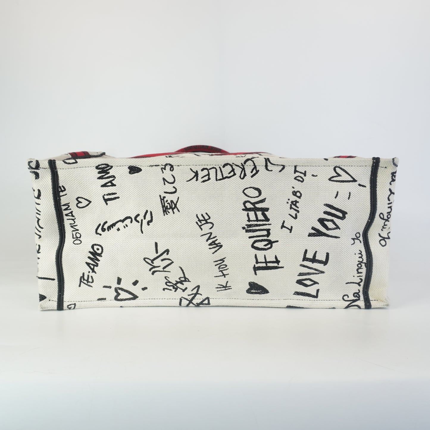Dior	Dioramour Graffi Book Tote Large