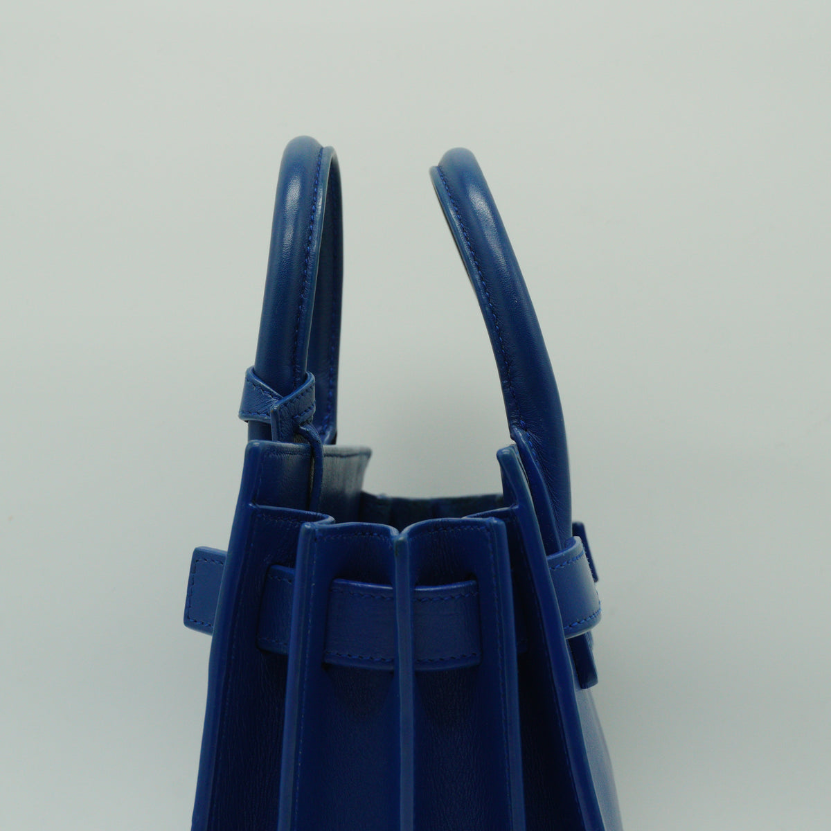 YSL Sac De Jour Blue Small GHW
