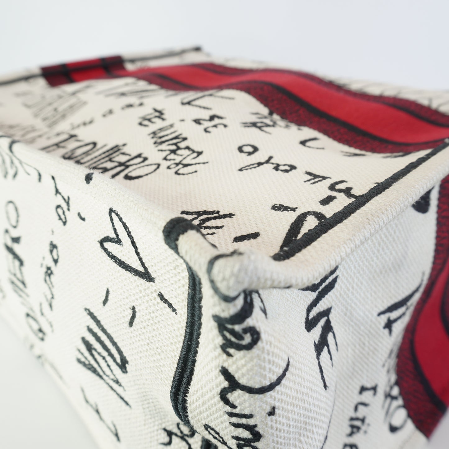 Dior	Dioramour Graffi Book Tote Large
