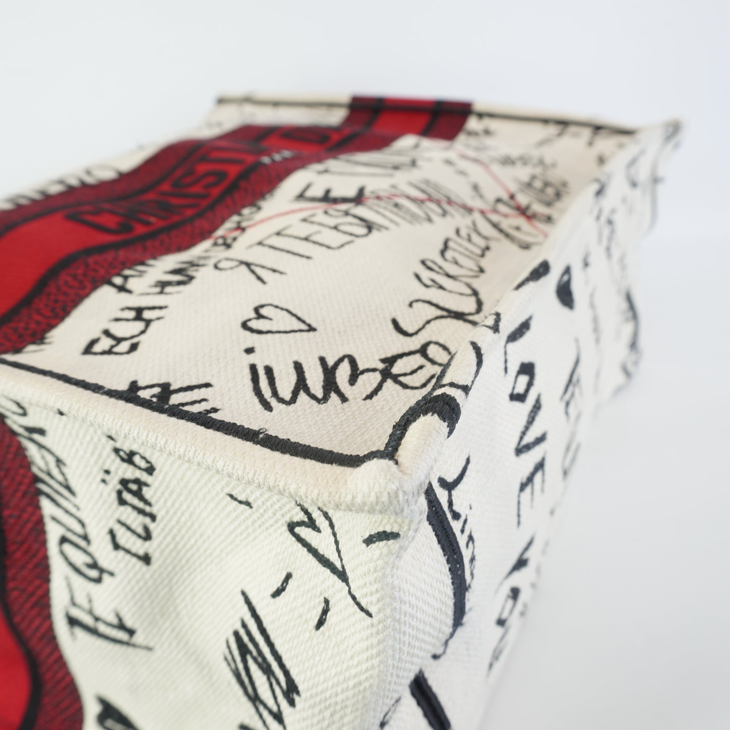 Dior	Dioramour Graffi Book Tote Large