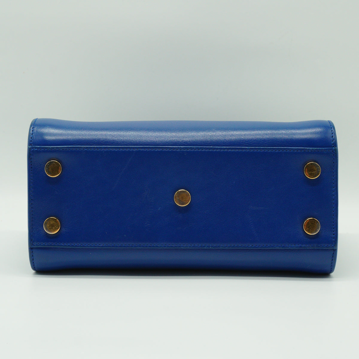 YSL Sac De Jour Blue Small GHW