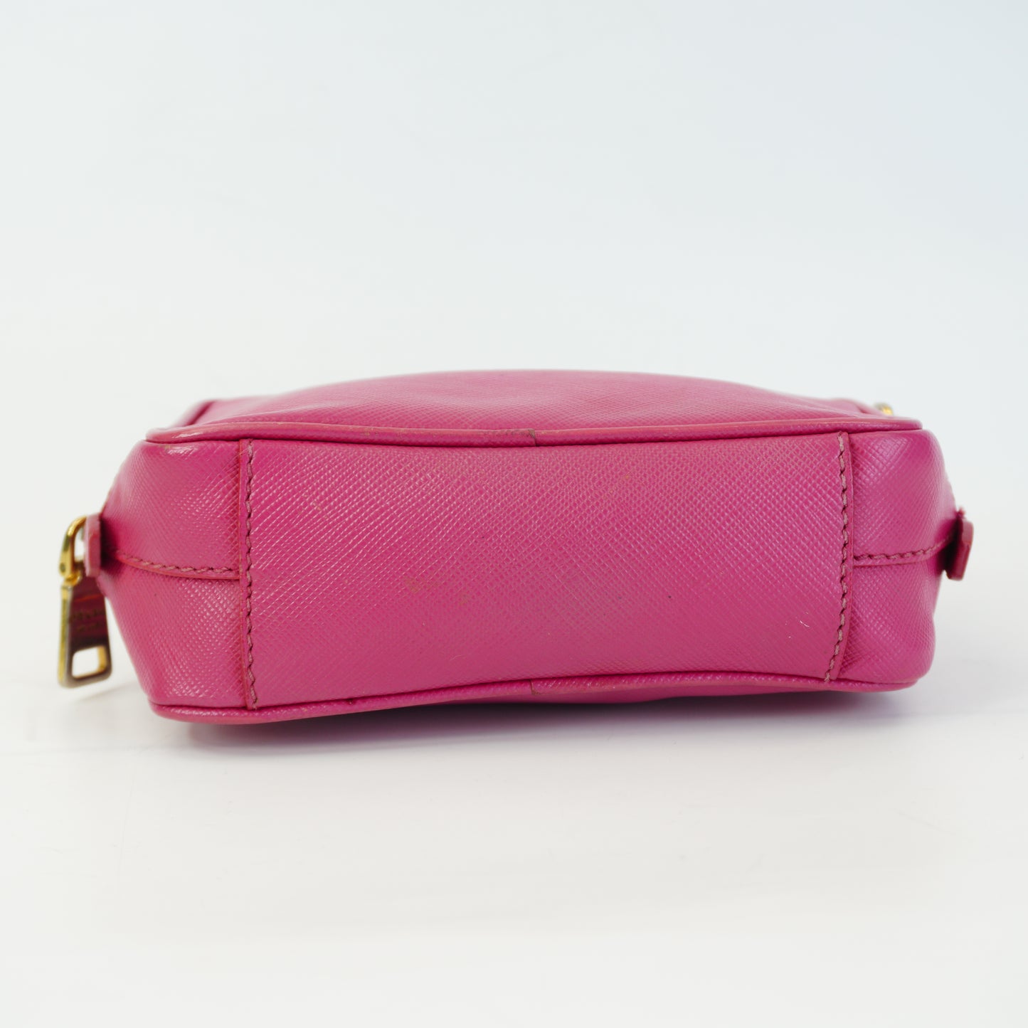 Prada Saffiano Lux Mini Camera Bag Pink GHW