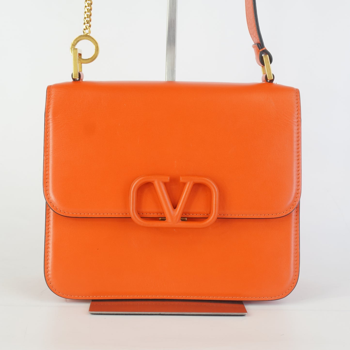 Valentino V-Sling Bag Orange GHR Small