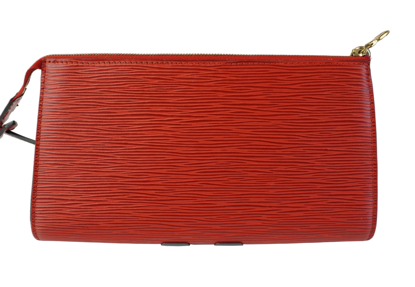 Louis Vuitton	Pochette Epi Red
