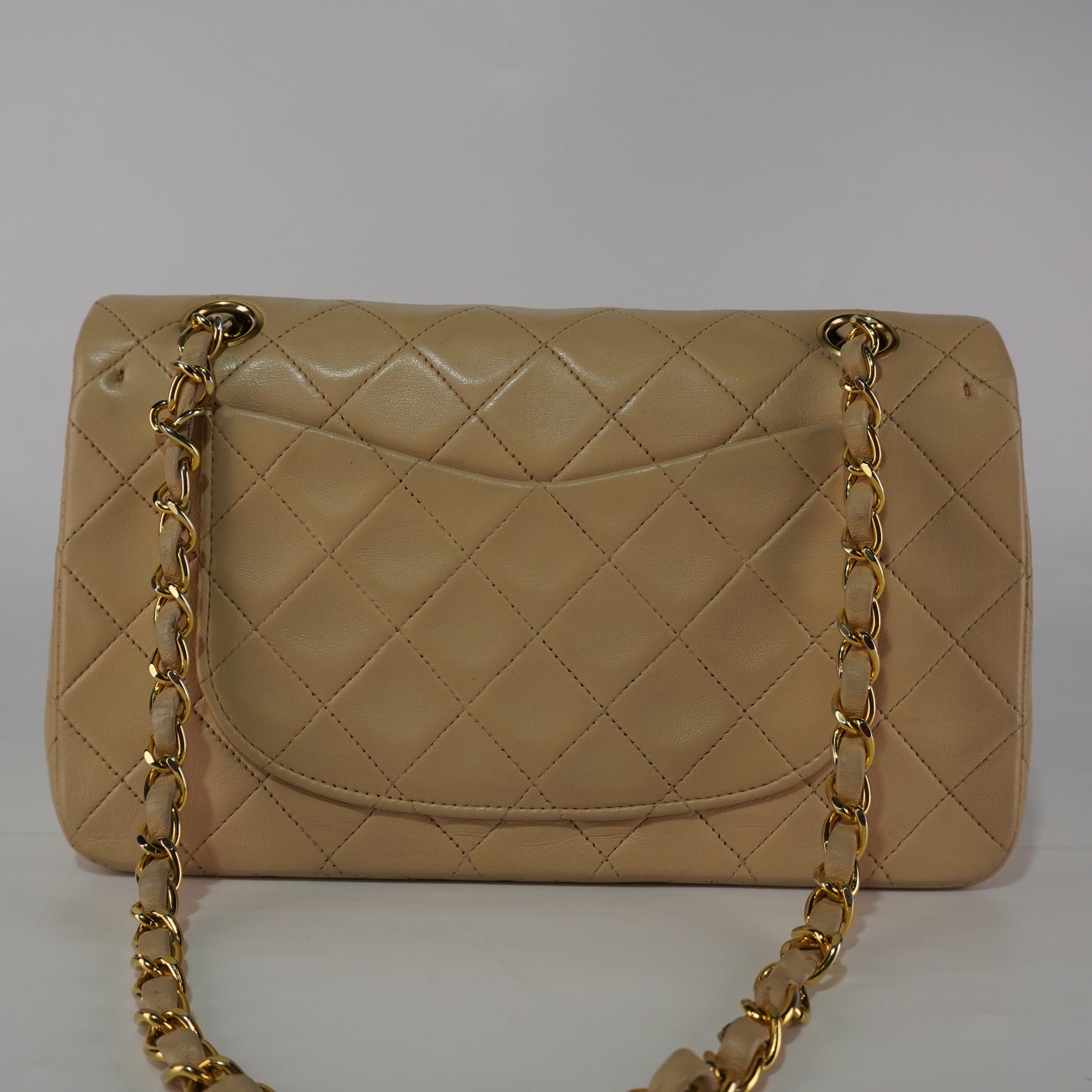 Chanel  Double Flap Beige