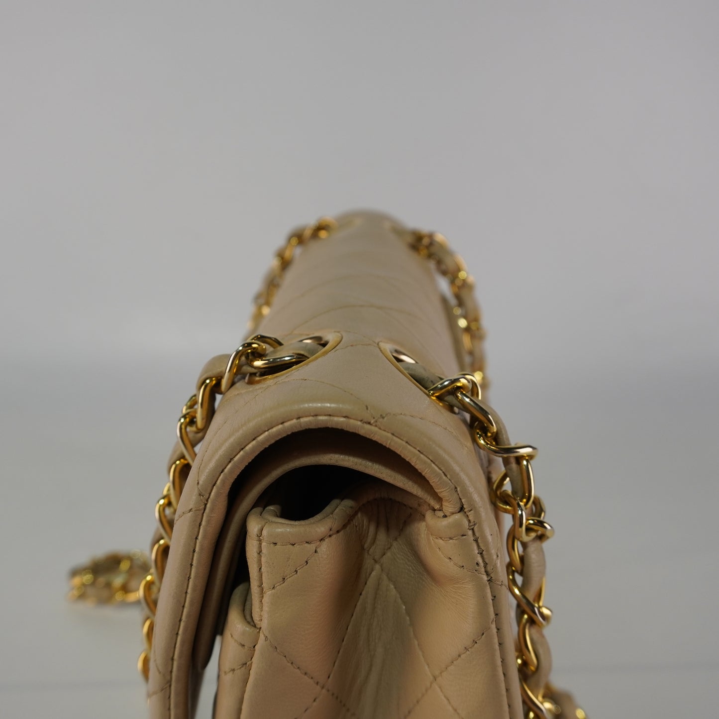 Chanel  Double Flap Beige
