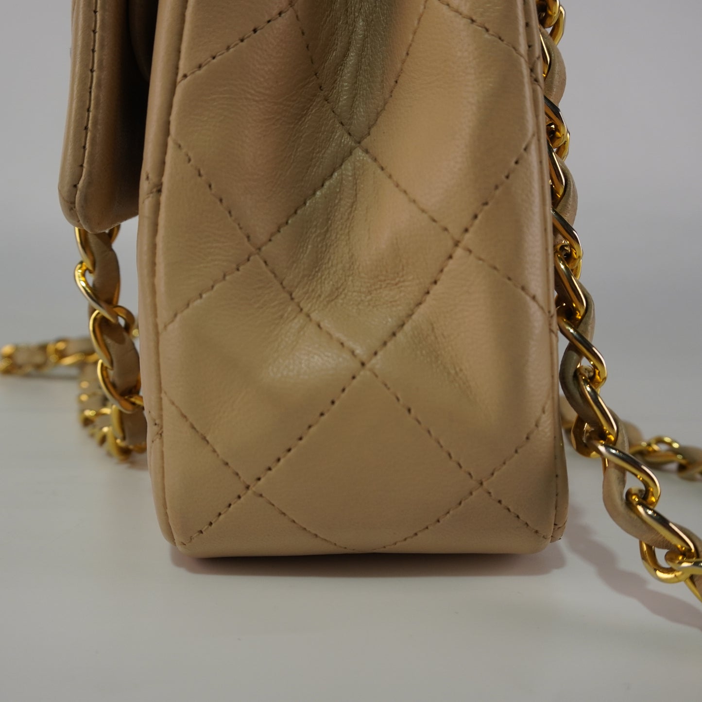 Chanel  Double Flap Beige