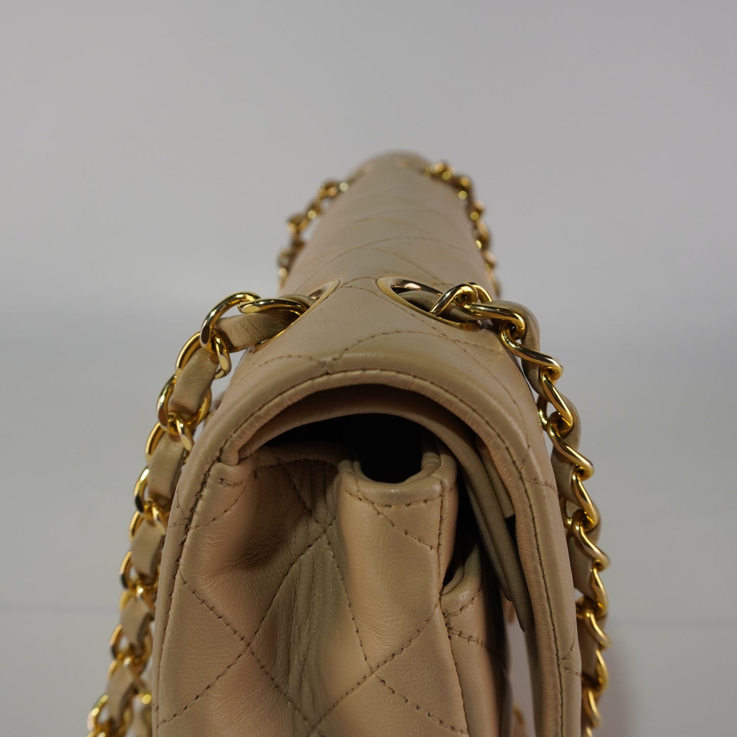 Chanel  Double Flap Beige