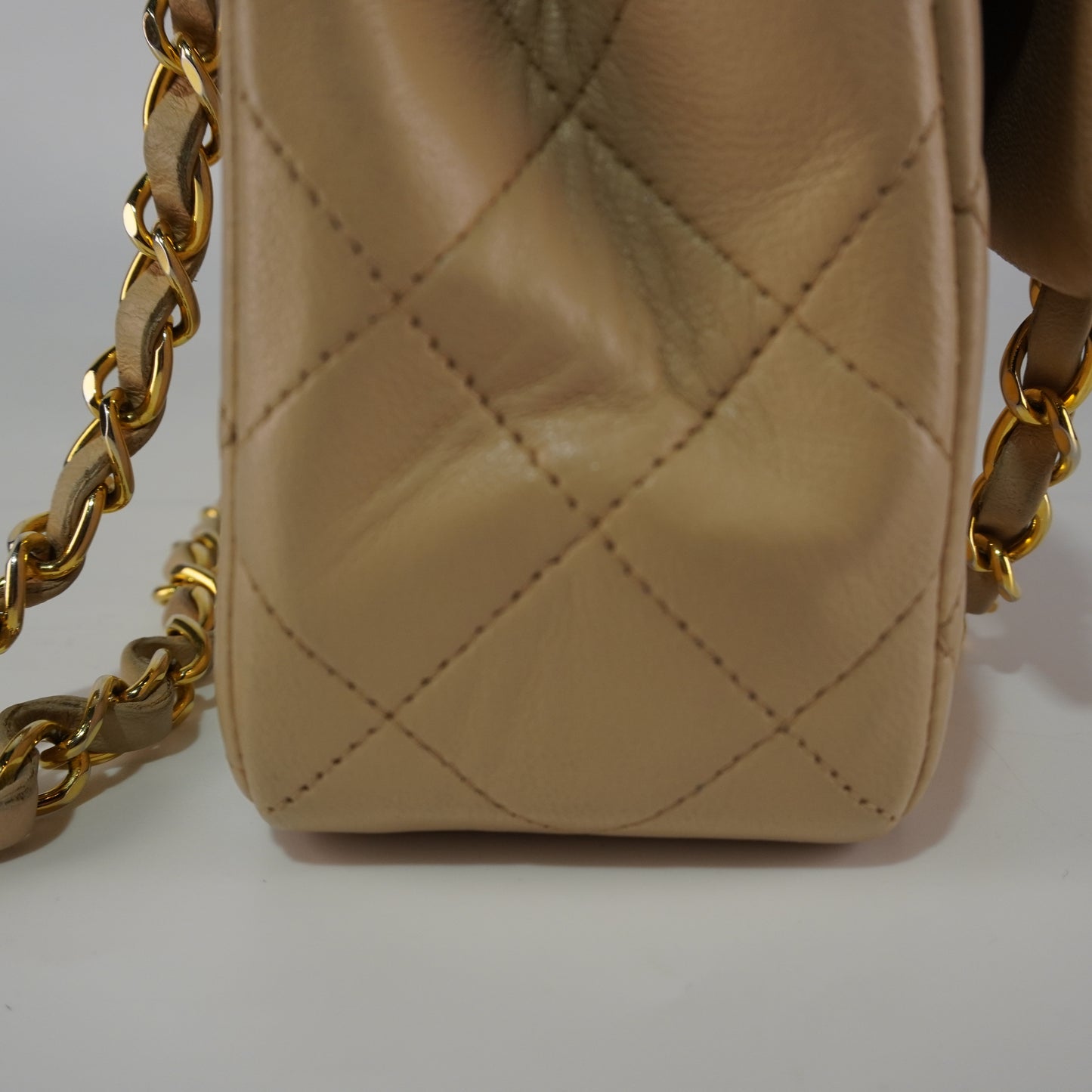 Chanel  Double Flap Beige