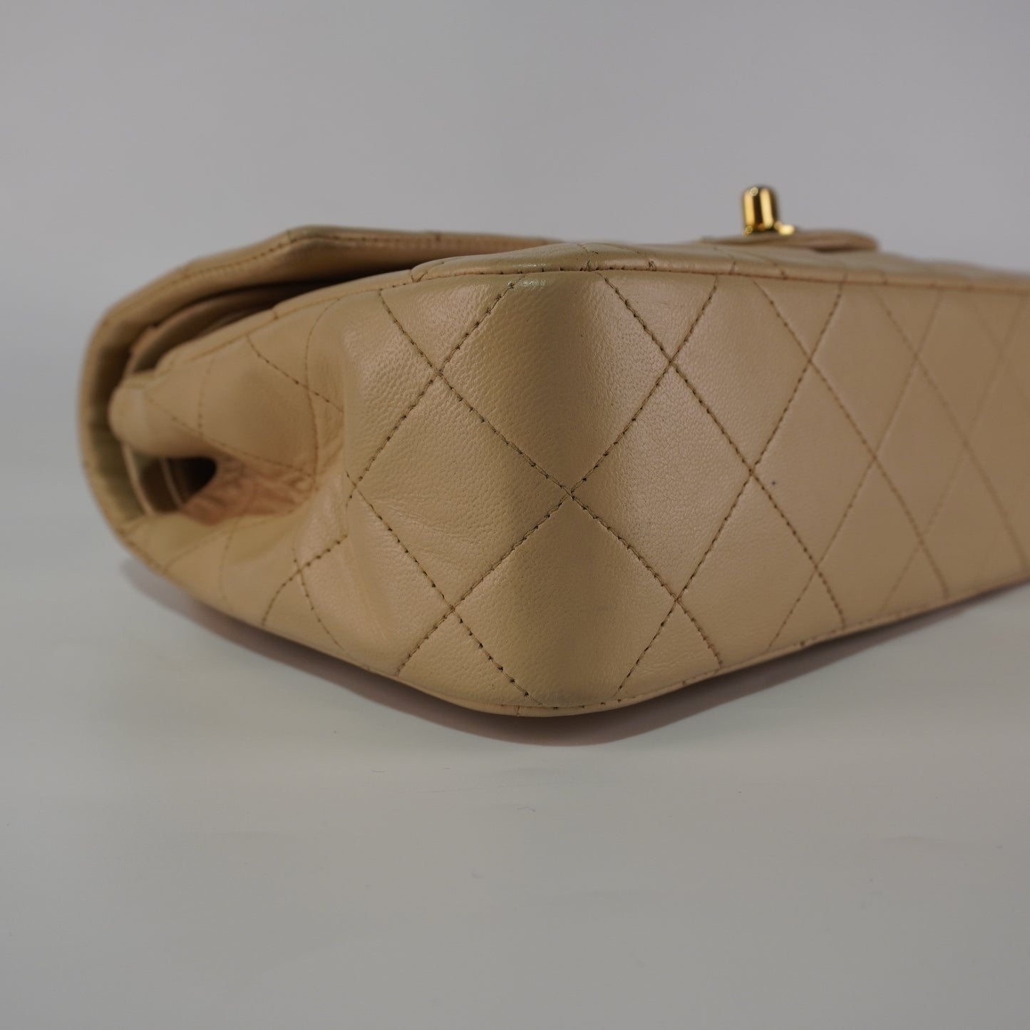 Chanel  Double Flap Beige