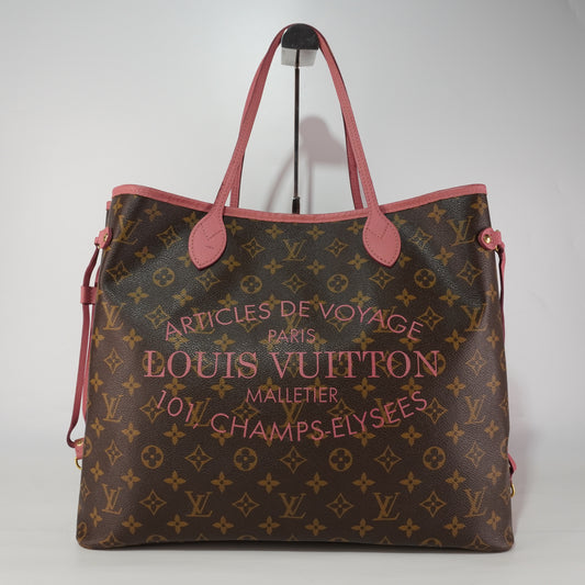 Louis Vuitton	Neverfull Pink