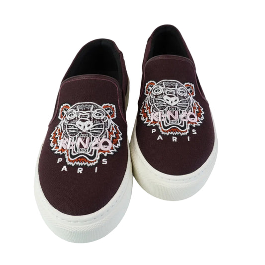 Kenzo K-Skate Tiger Slip-On Sneakers 37