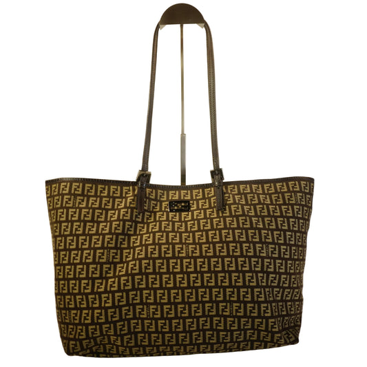 Fendi Zucchino Canvas Tote Bag BHW Medium