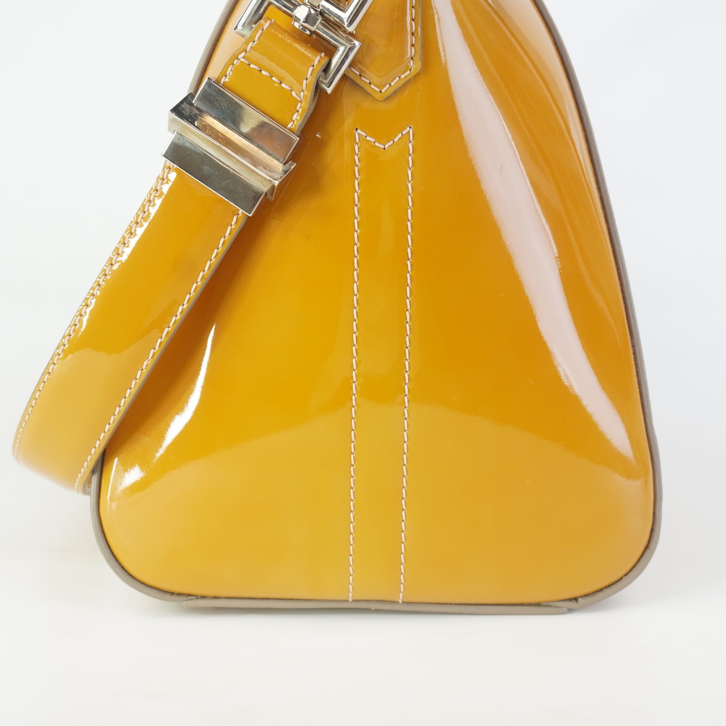 Givenchy Antigona Mini Bag Patent Caramel SHW Small