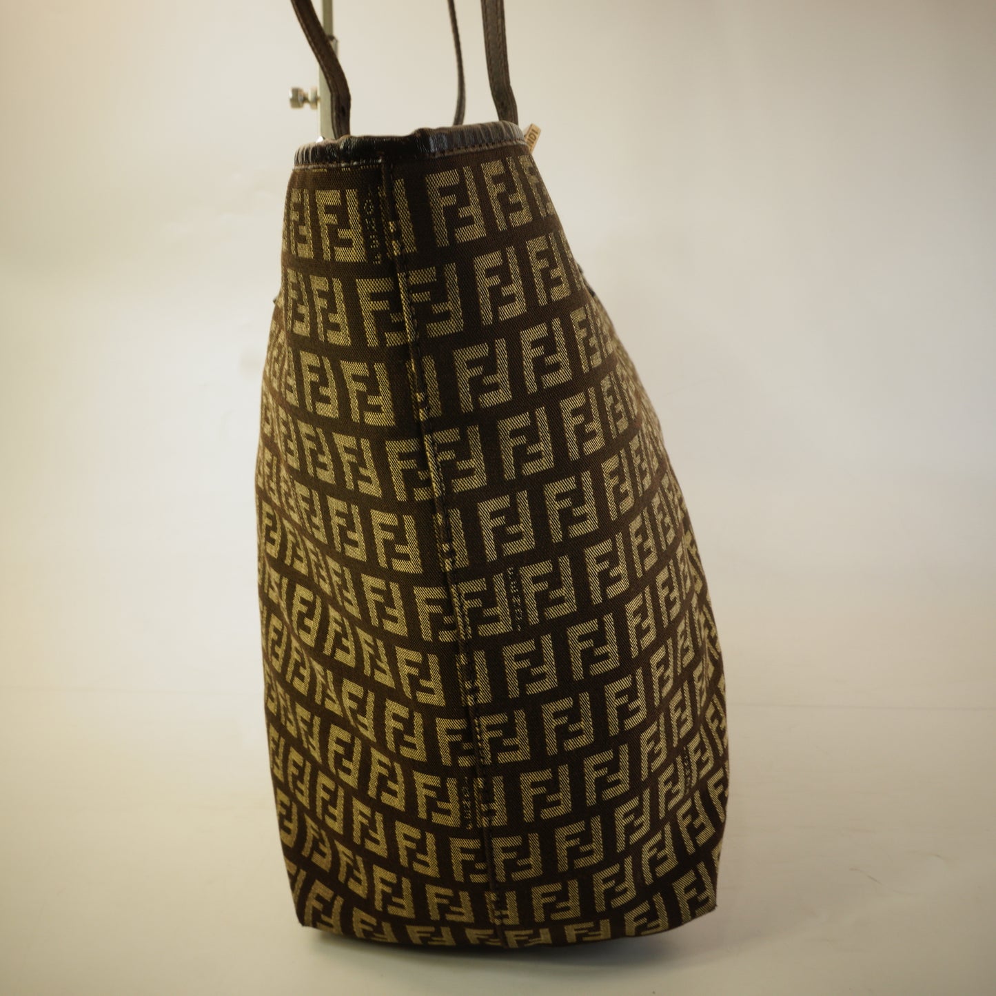 Fendi Zucchino Canvas Tote Bag BHW Medium
