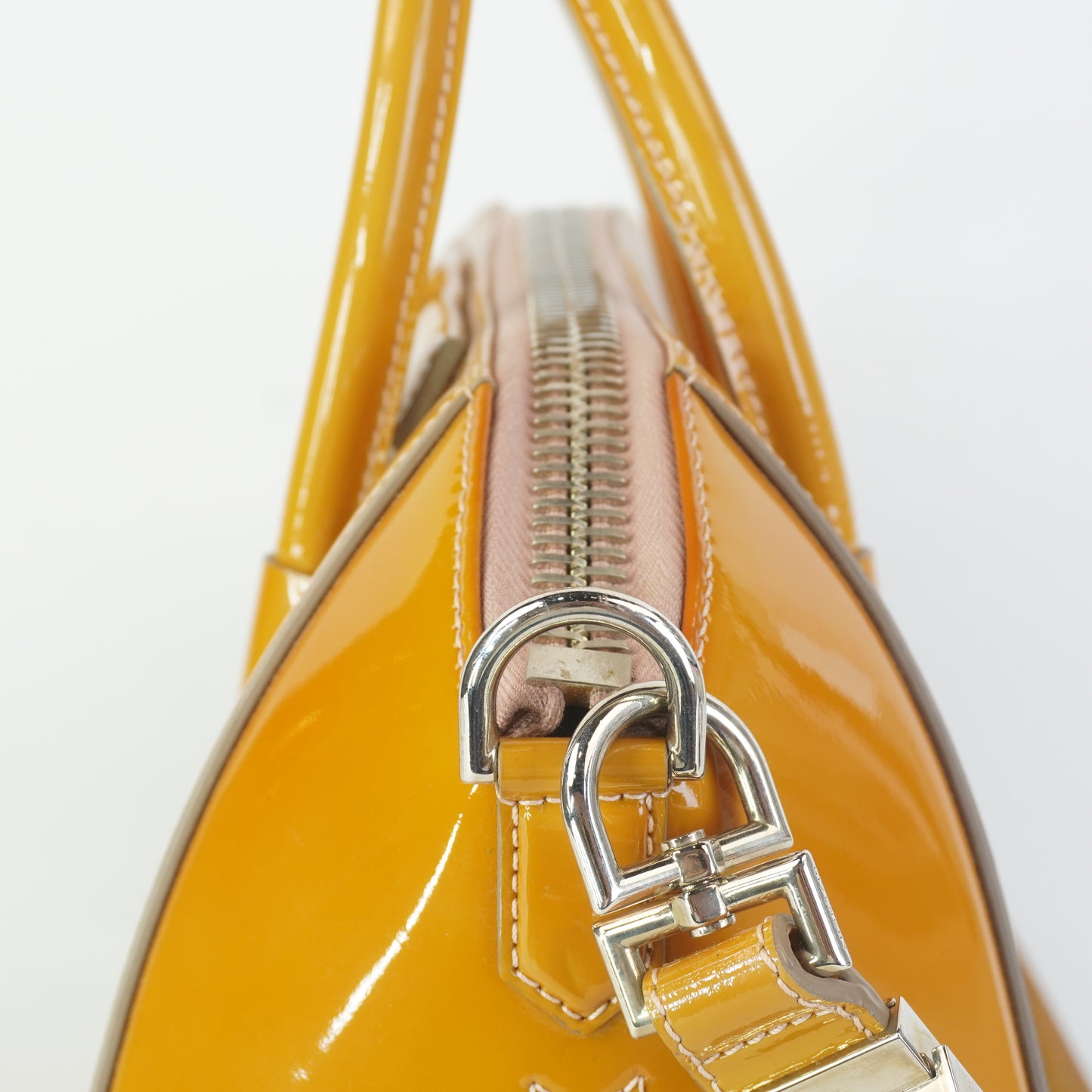 Givenchy Antigona Mini Bag Patent Caramel SHW Small