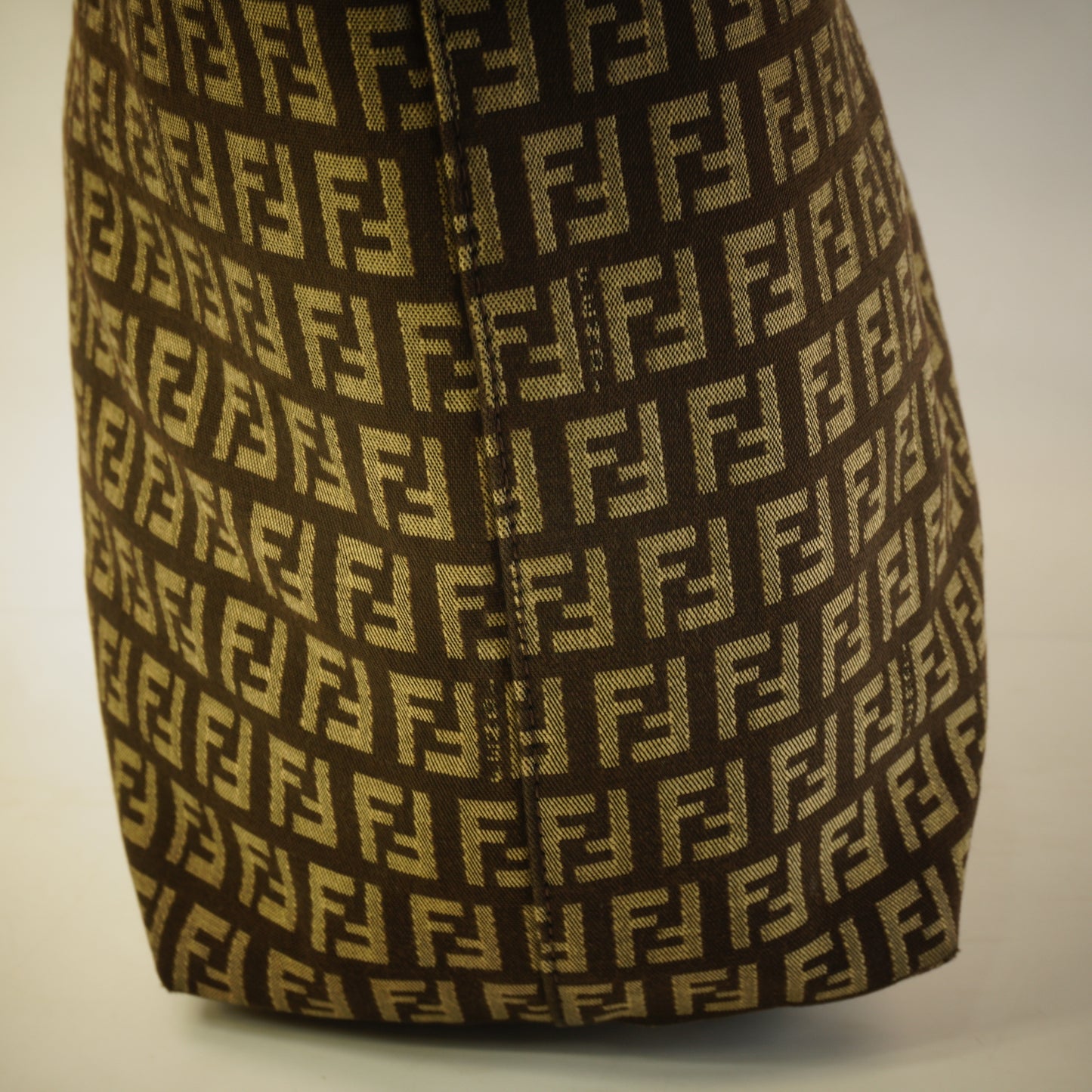Fendi Zucchino Canvas Tote Bag BHW Medium